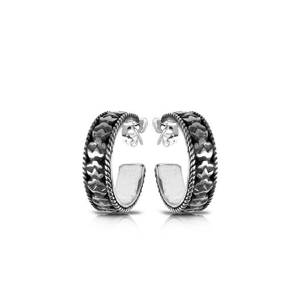 PADI KAPAS Small Hoop Kapas Earring (010ESKS-A)