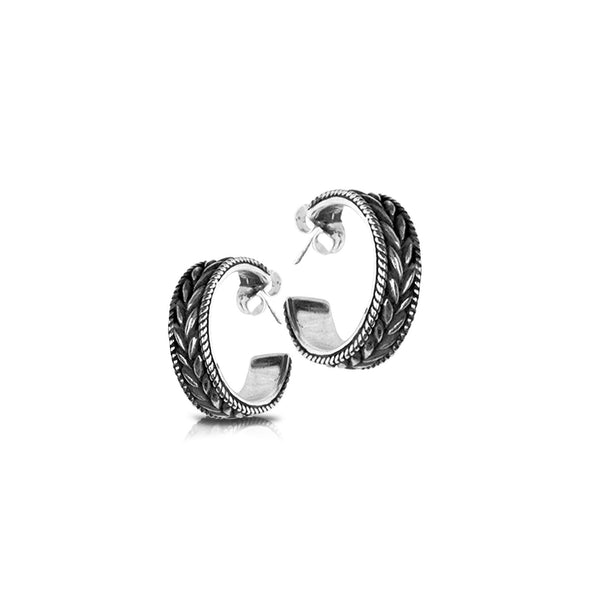PADI KAPAS Small Hoop Padi Earring (010ESKS-C)