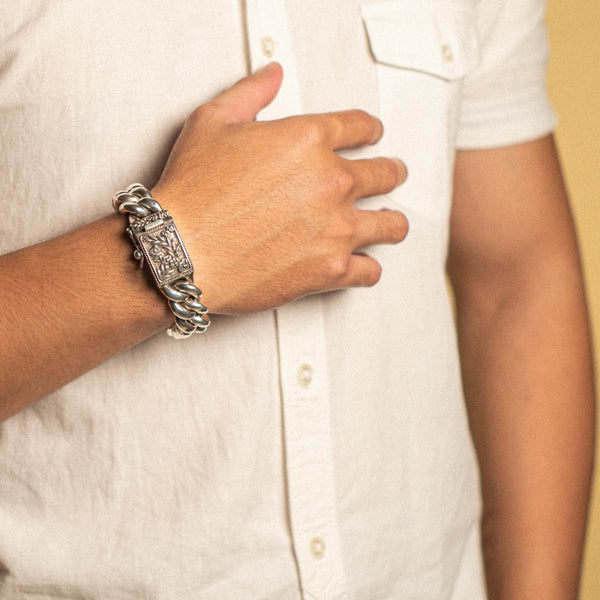 PADI KAPAS CLASSIC Chain Large Bracelet (082 BSKS-L)